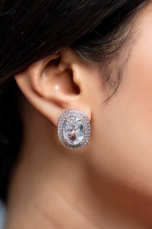 Aurelia Oval Studs
