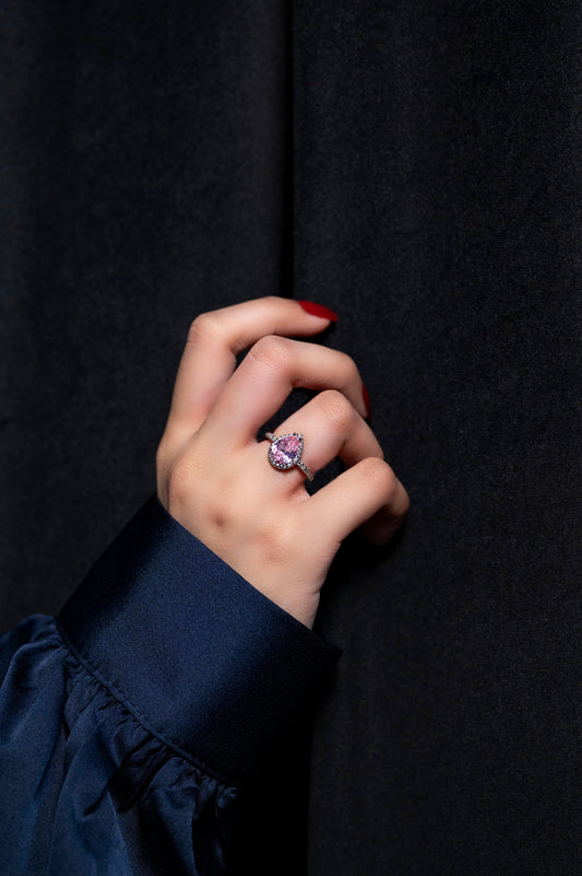 Rosalie Halo Ring